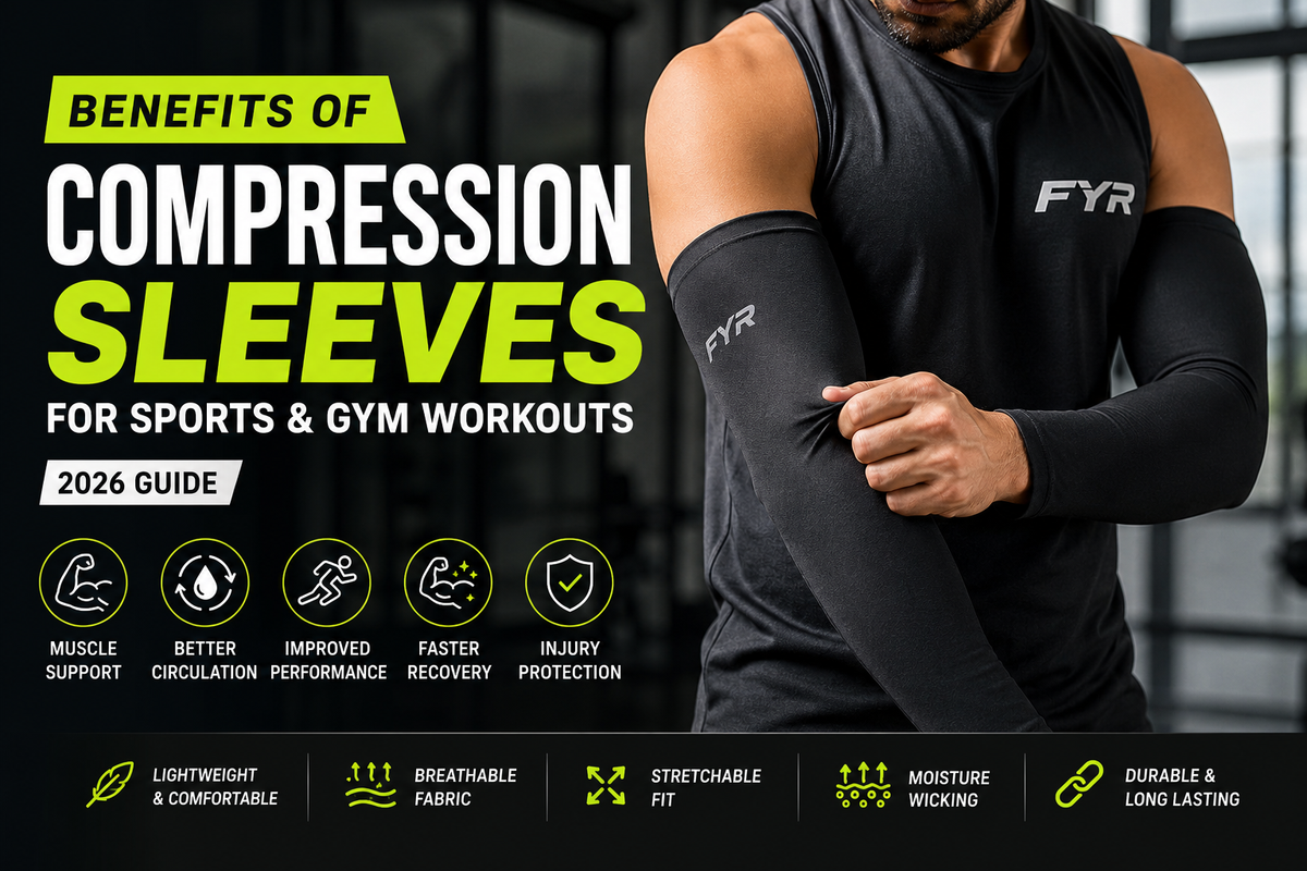 Benefits of Compression Sleeves for Sports and Gym Workouts