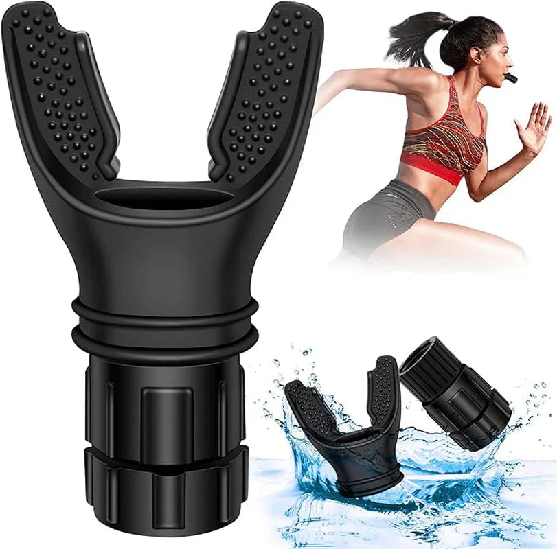 Breathing trainer respirator for lung capacity and endurance training