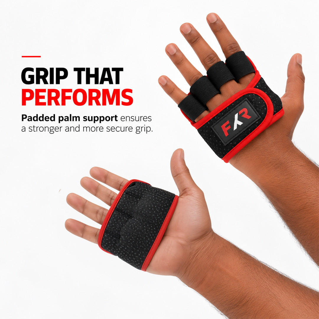FYR Palm Grip with Anti-Slip Technology for Gym & Sports