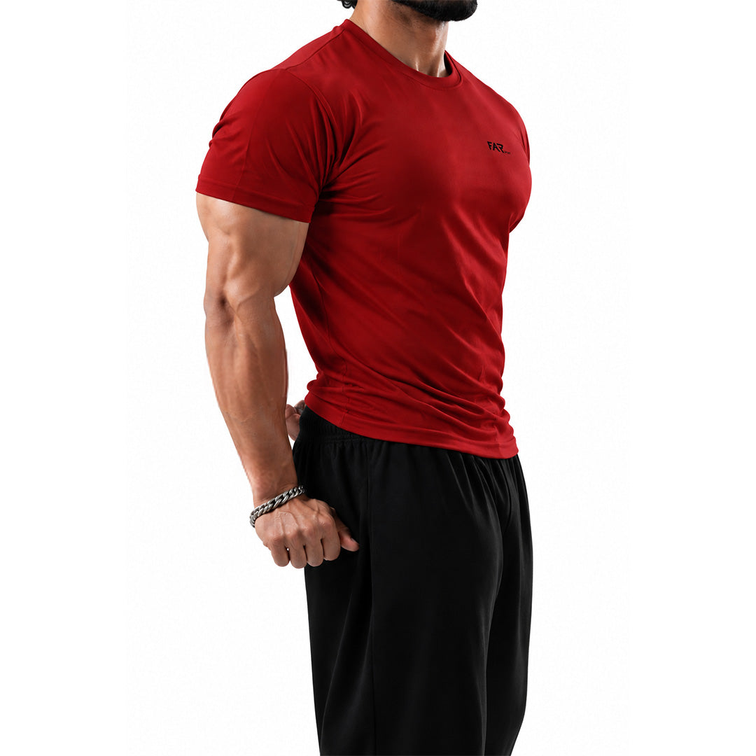 RED RAGE Sports T-Shirt for Gym & Workout