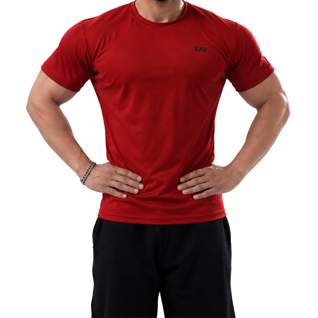 RED RAGE Sports T-Shirt for Gym & Workout