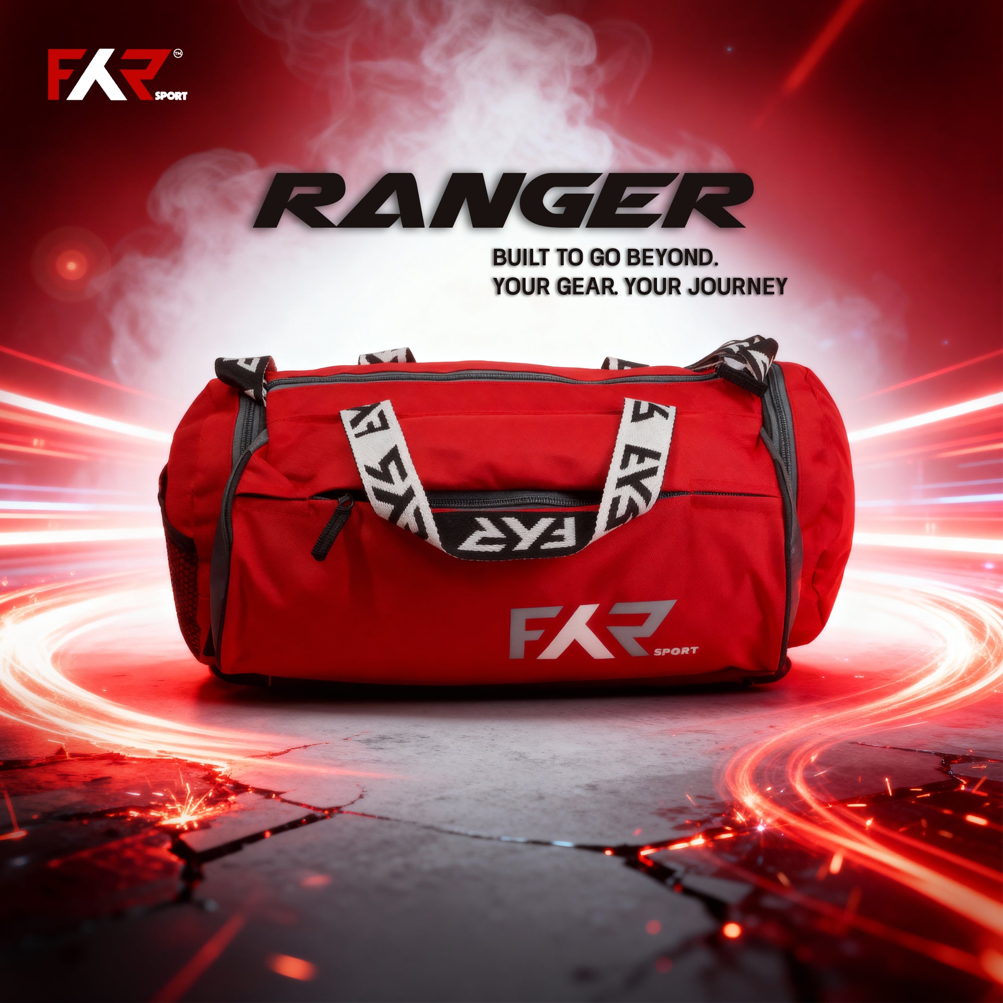 RANGER Red Sports Bag