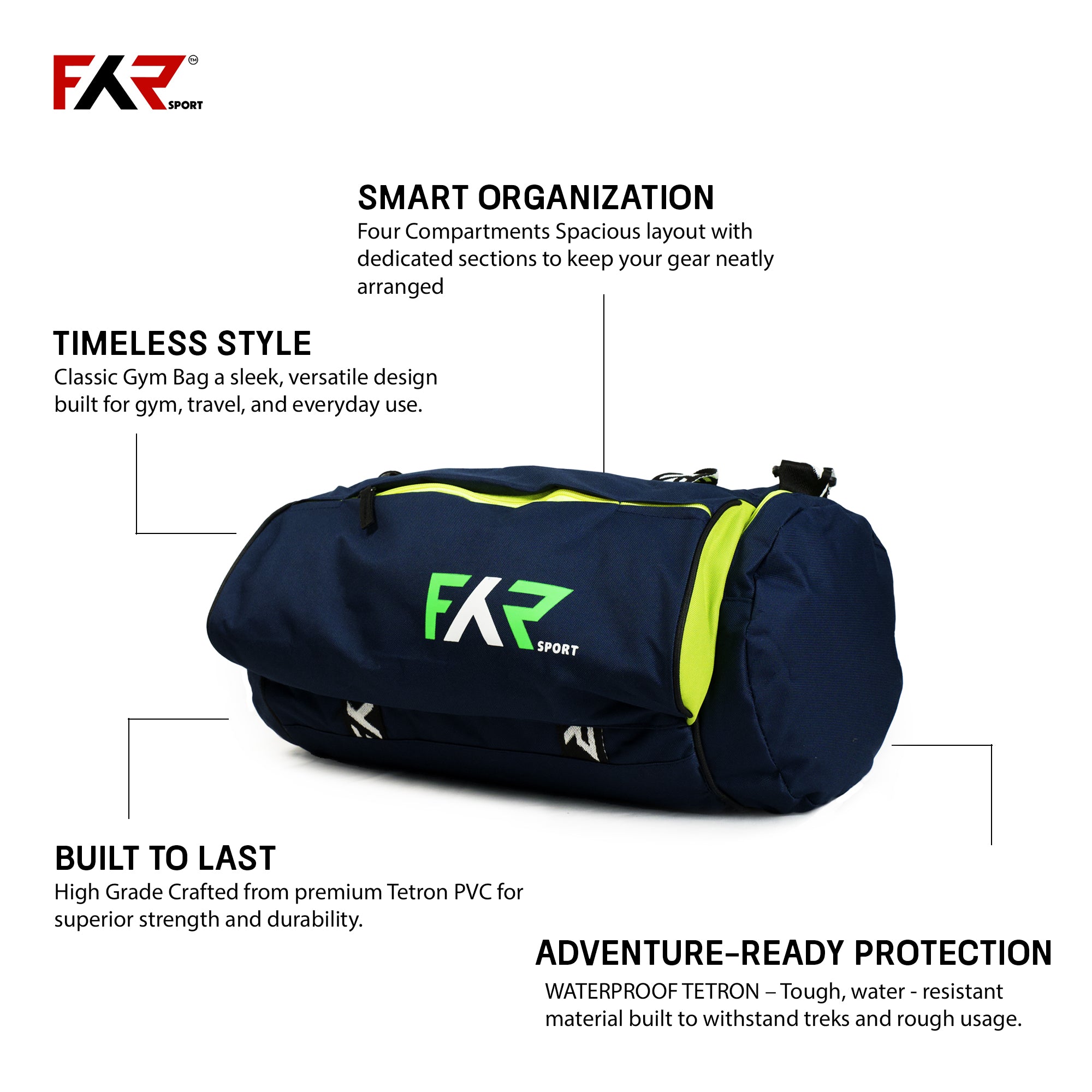 RANGER Blue-Neon Sports Bag