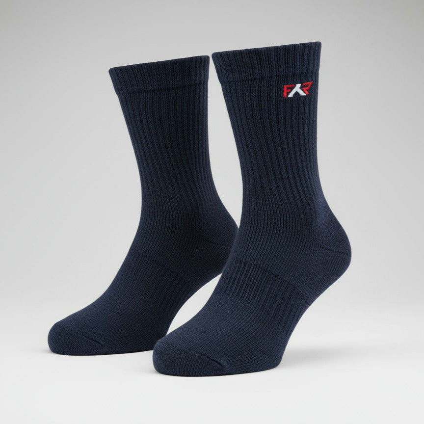 Pack of 3 Premium Cotton-Lycra Socks