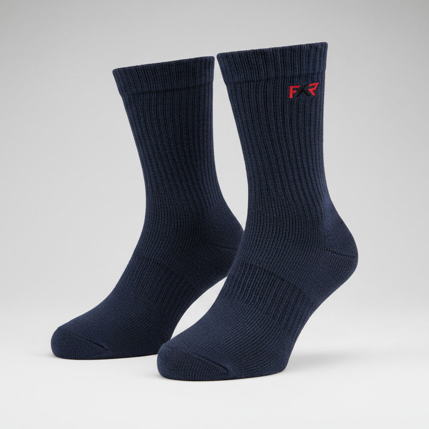 Pack of 3 Premium Cotton-Lycra Socks