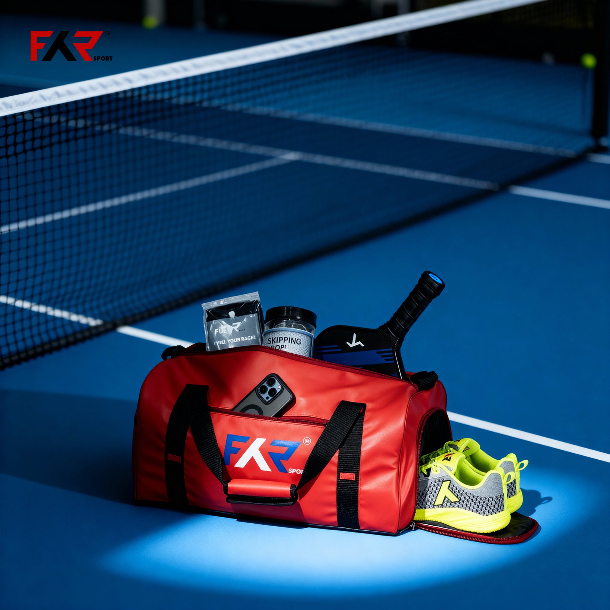 FORCE Red Sports Bag
