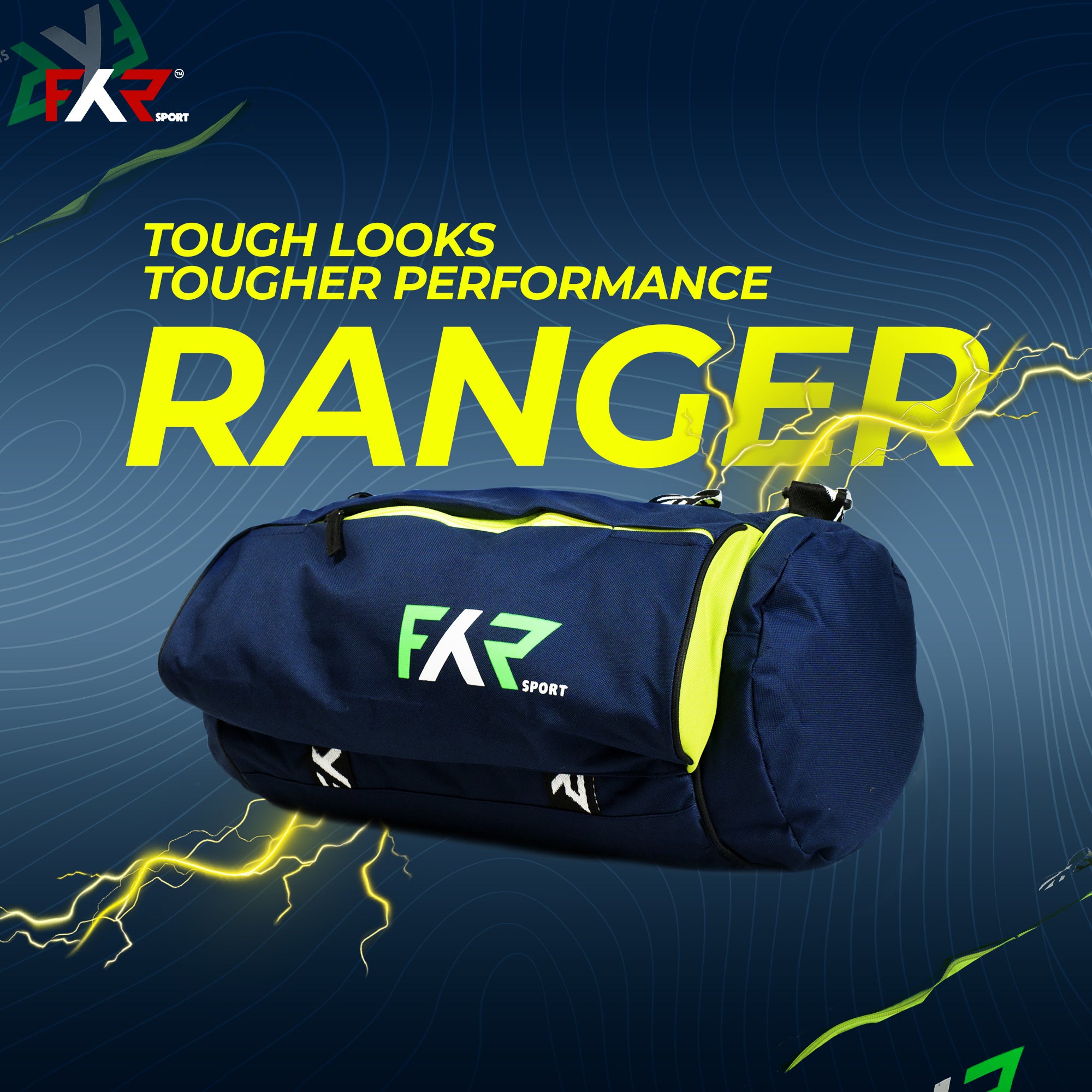 RANGER Blue-Neon Sports Bag